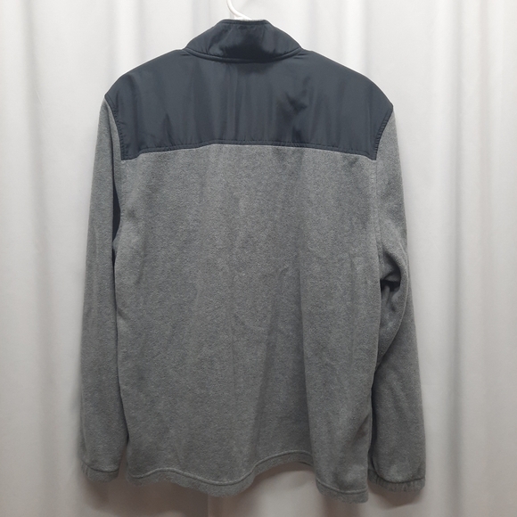 Vintage Starter Full Zip Up Fleece Jacket Men's Size XL Grey Activewear Sporty - Picture 3 of 6